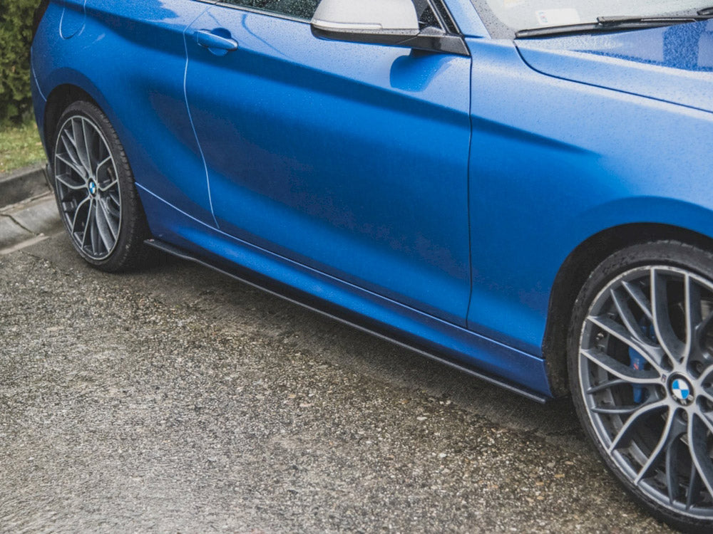 Maxton Design Racing Durability Side Skirts Diffusers Bmw 1 F21 M135i / M140i / M-pack (2011-2019) - Wayside Performance 