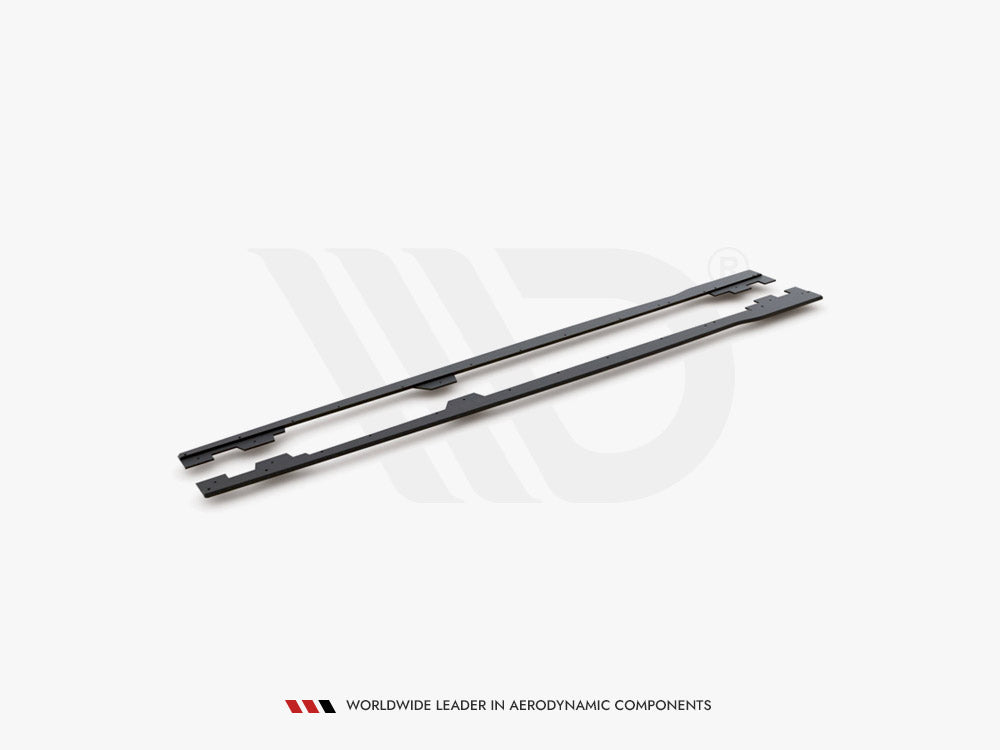 Maxton Design Racing Durability Side Skirts Diffusers Bmw 1 F21 M135i / M140i / M-pack (2011-2019) - Wayside Performance 