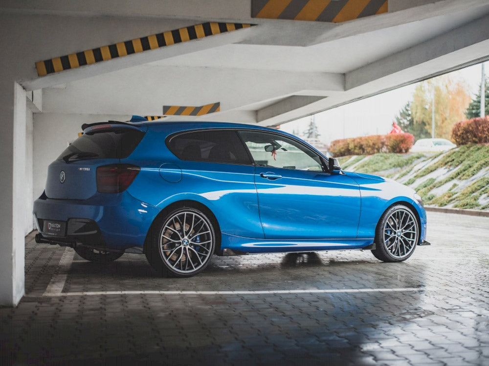 Maxton Design Racing Durability Side Skirts Diffusers (+flaps) Bmw 1 F21 M135i / M140i / M-pack (2011-2019) - Wayside Performance 