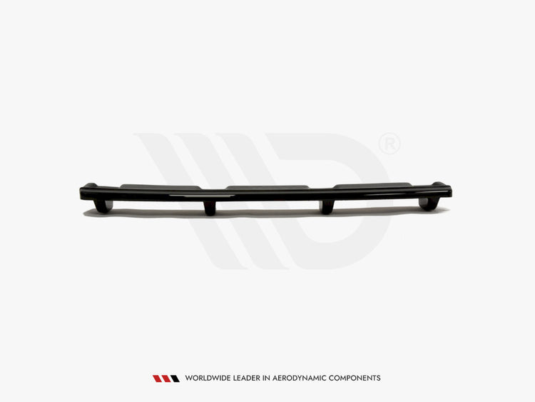 Maxton Design Central Rear Splitter Bmw 1 F20/f21 M-power (With Vertical Bars) - Wayside Performance 