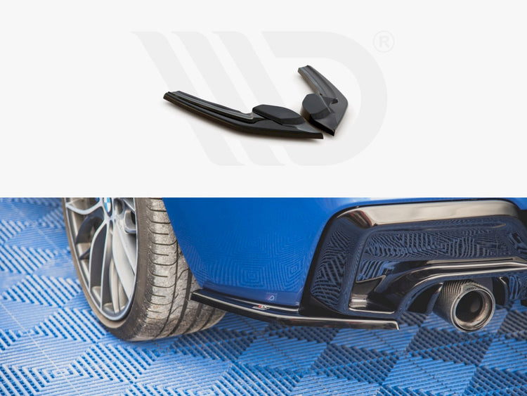 Maxton Design Reduced - Rear Side Splitters V.2 Bmw M135i F20 (2011-2015) - Wayside Performance 