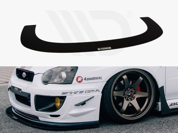 Front Racing Splitter Subaru Impreza WRX STI (Blobeye) - Wayside Performance 