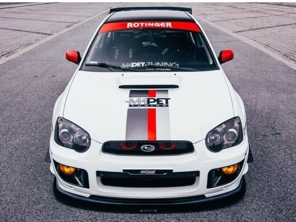 Front Racing Splitter Subaru Impreza WRX STI (Blobeye) - Wayside Performance 
