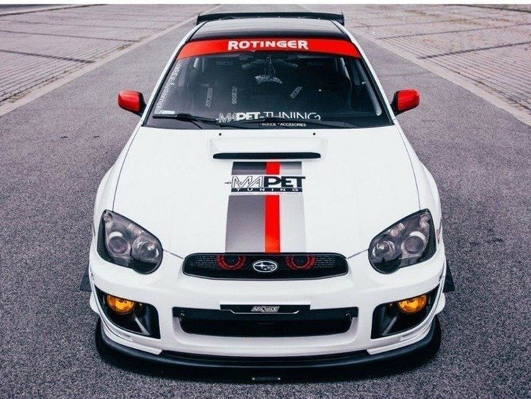 Front Racing Splitter Subaru Impreza WRX STI (Blobeye) - Wayside Performance 