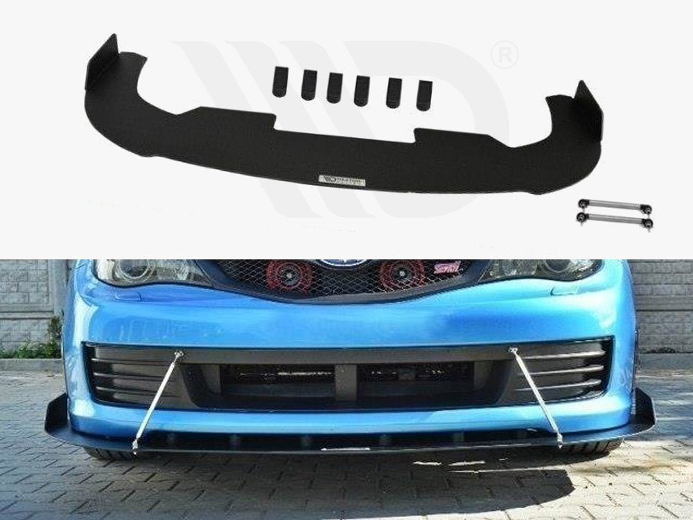 Front Racing Splitter Subaru Impreza WRX STI 2009-2011 - Wayside Performance 