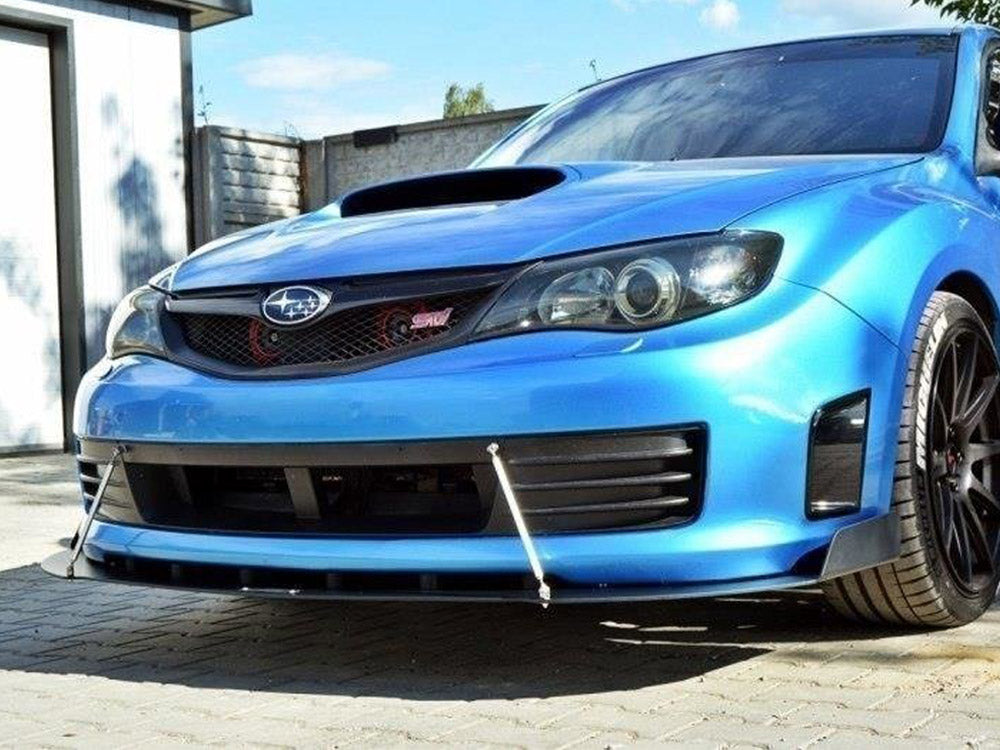 Front Racing Splitter Subaru Impreza WRX STI 2009-2011 - Wayside Performance 