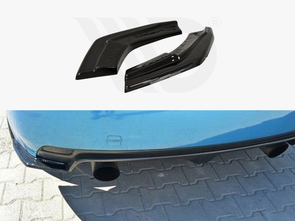 Rear Side Splitters Subaru Impreza WRX STI (2009-2011) - Wayside Performance 
