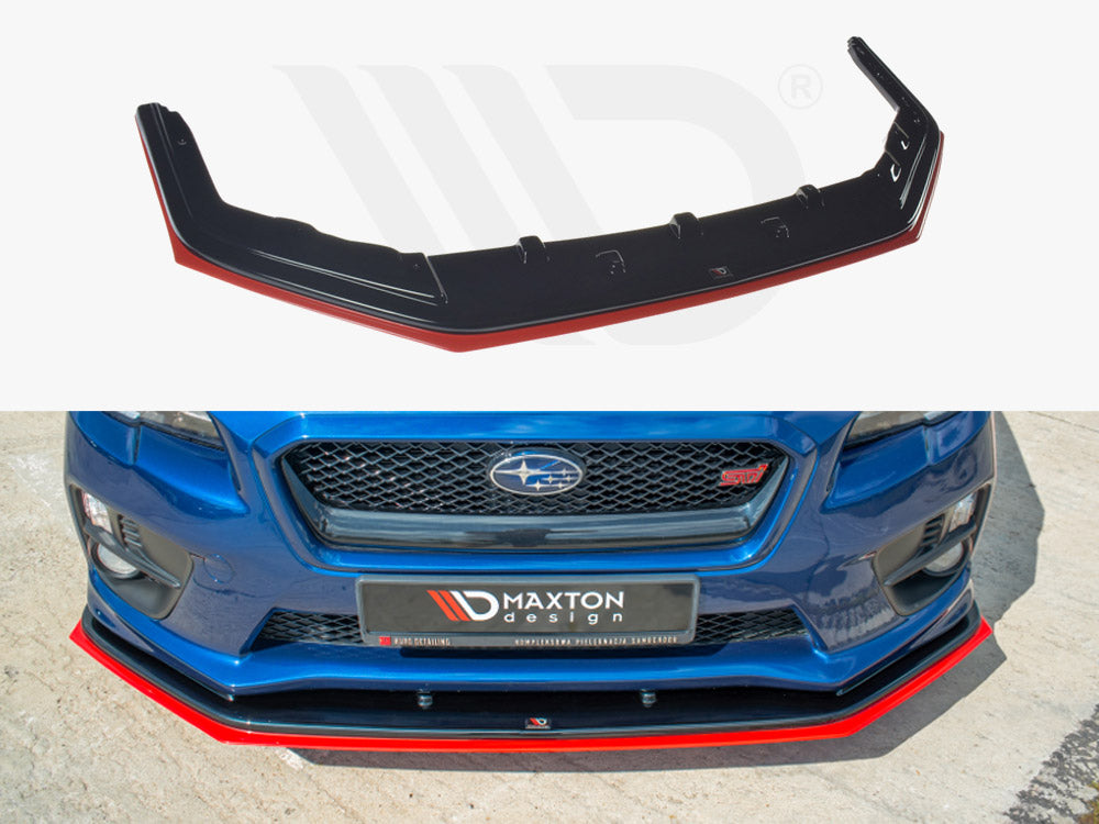 Front Splitter V.4 Subaru WRX STI - Wayside Performance 