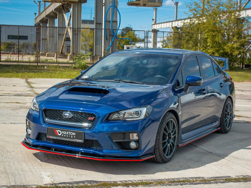 Front Splitter V.4 Subaru WRX STI - Wayside Performance 