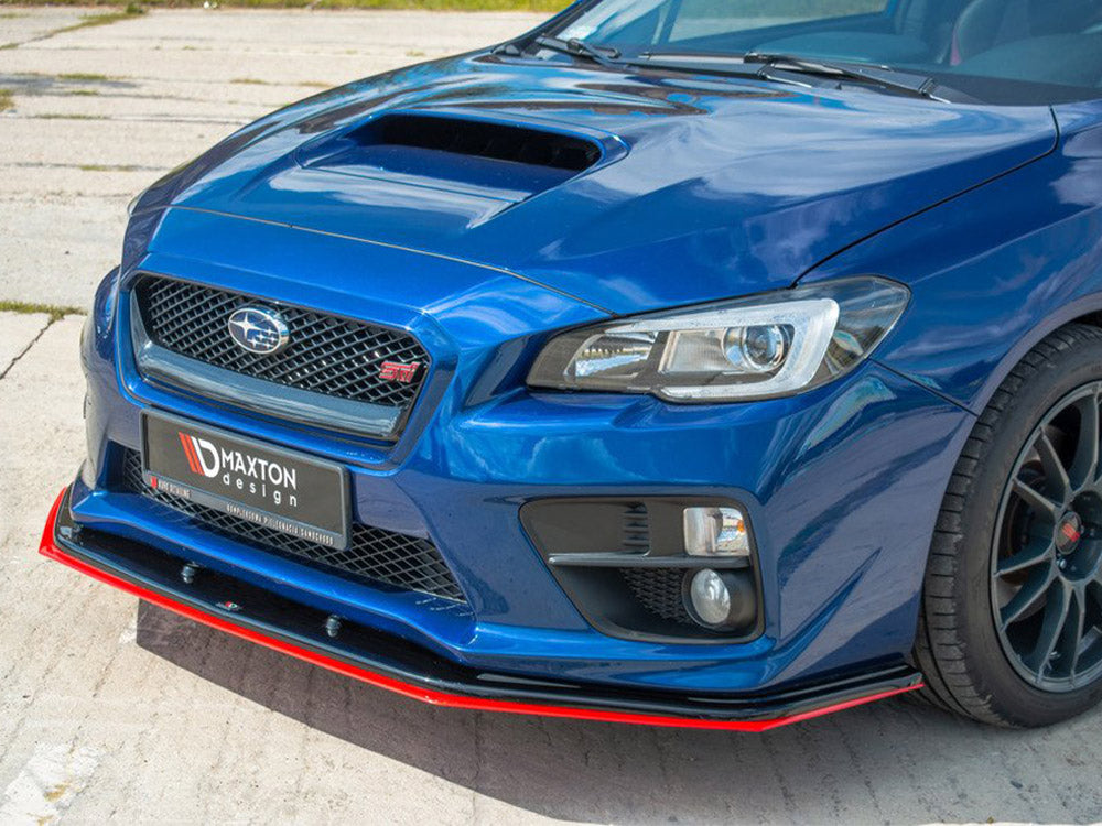 Front Splitter V.4 Subaru WRX STI - Wayside Performance 