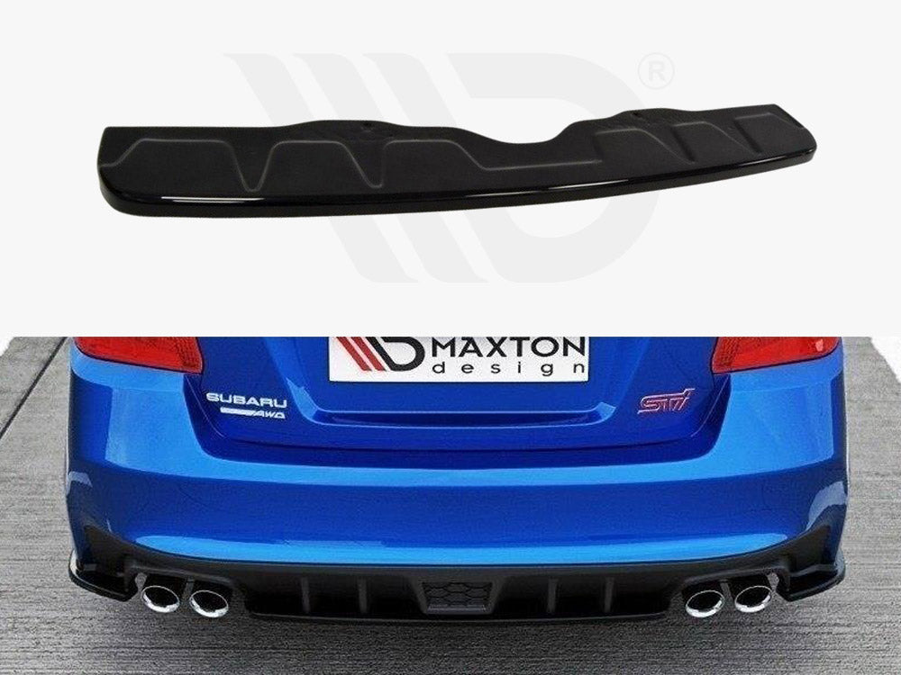 Central Rear Splitter Subaru WRX STI - Wayside Performance 