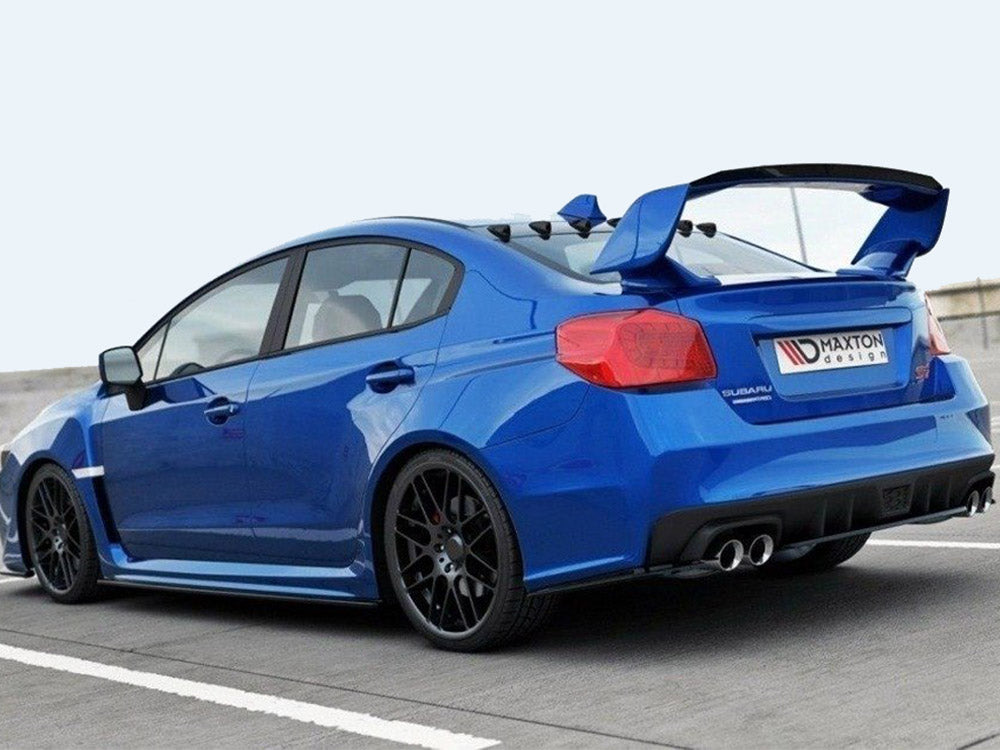 Central Rear Splitter Subaru WRX STI - Wayside Performance 