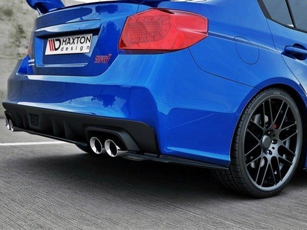 Central Rear Splitter Subaru WRX STI - Wayside Performance 