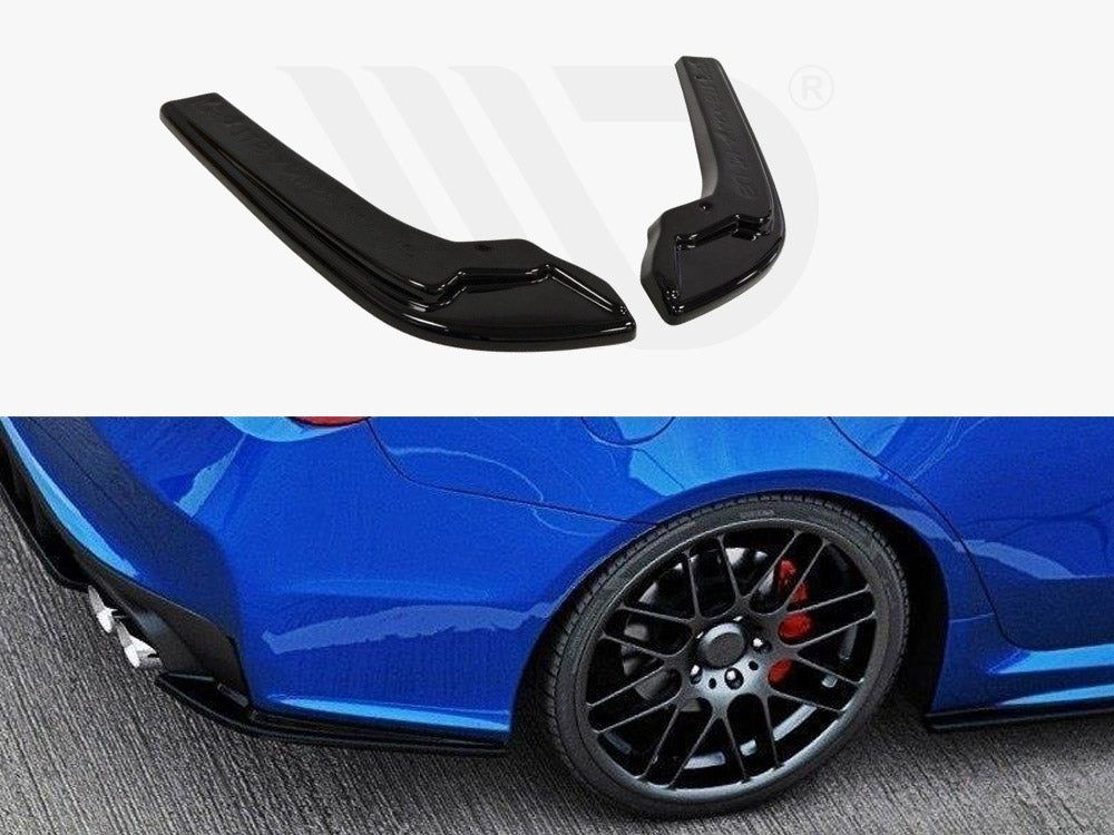 Rear Side Splitters Subaru WRX STI - Wayside Performance 