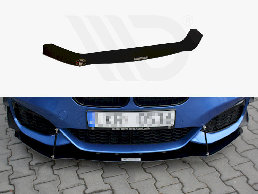 Maxton Design Front Racing Splitter V.1 Bmw 1 F20/f21 M-power Facelift (2015-19) - Wayside Performance 