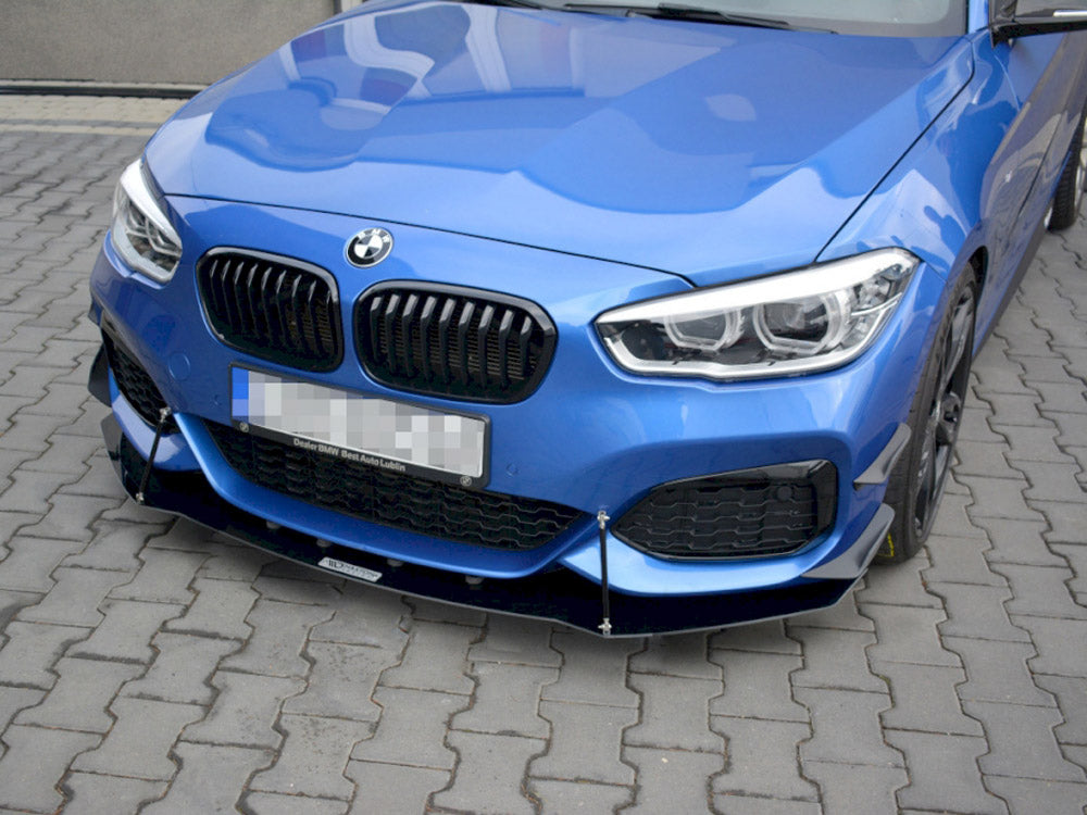 Maxton Design Front Racing Splitter V.1 Bmw 1 F20/f21 M-power Facelift (2015-19) - Wayside Performance 
