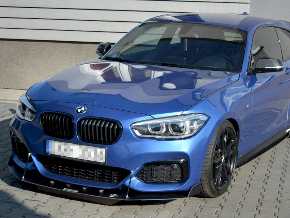 Maxton Design Front Racing Splitter V.2 Bmw 1 F20/f21 M-power Facelift (2015-19) - Wayside Performance