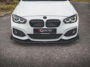 Maxton Design Racing Durability Front Splitter V3 (+flaps) Bmw 1 F20 M-pack Facelift / M140i (2015-2019) - Wayside Performance 
