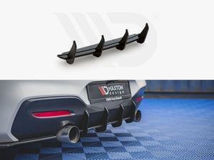 Maxton Design Racing Durability Rear Diffuser V3 Bmw M140i (2016-2019) - Wayside Performance 