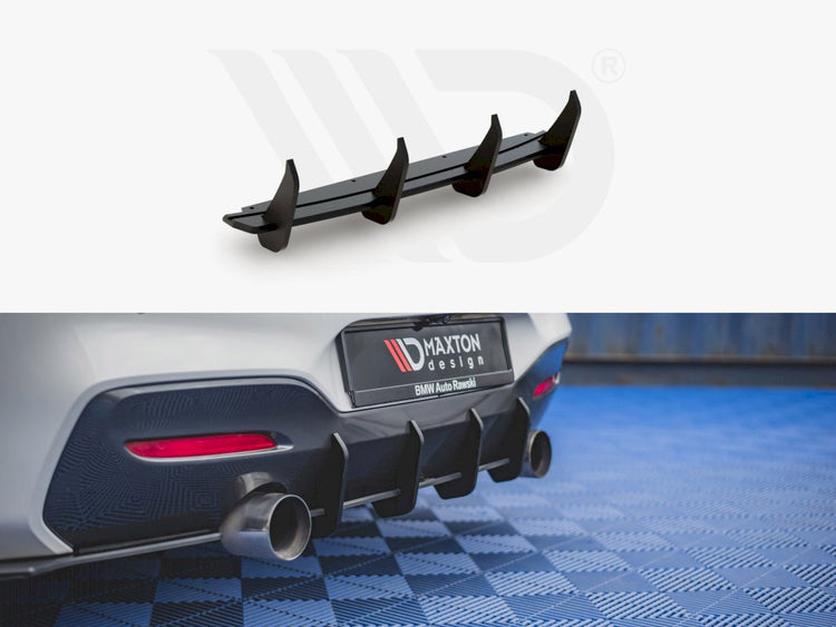 Maxton Design Racing Durability Rear Diffuser V3 Bmw M140i (2016-2019) - Wayside Performance 