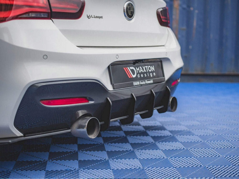 Maxton Design Racing Durability Rear Diffuser V3 Bmw M140i (2016-2019) - Wayside Performance 