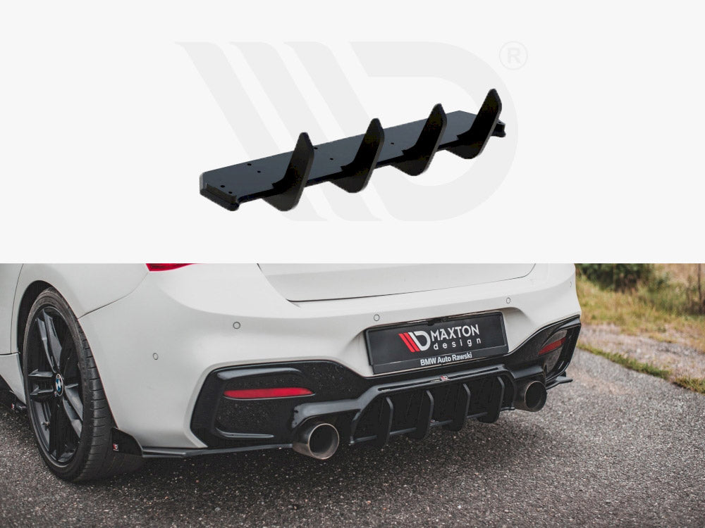 Maxton Design Racing Durability Rear Diffuser V4 Bmw M140i (2016-2019 ...