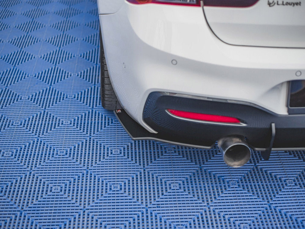 Maxton Design Racing Durability Rear Side Splitters V2 Bmw 1 F20 M140i (2017-2019) - Wayside Performance 