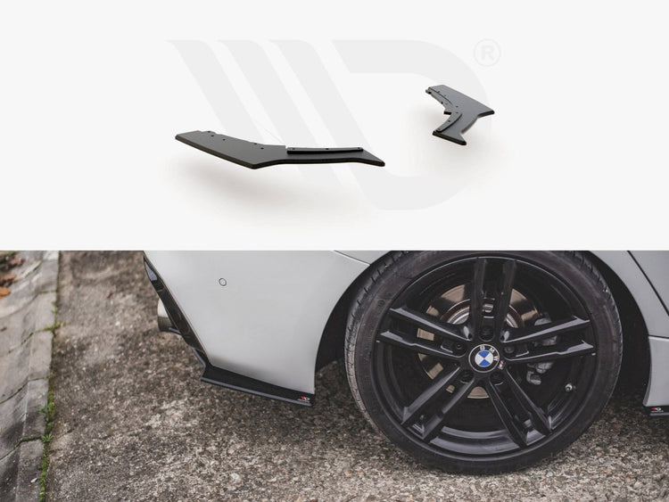 Maxton Design Racing Durability Rear Side Splitters V3 Bmw 1 F20 M140i (2017-2019) - Wayside Performance 