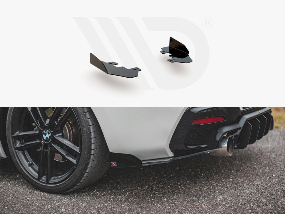 Maxton Design Rear Side Flaps Bmw 1 F20 M-pack Facelift / M140i (2015-2019) - Wayside Performance 