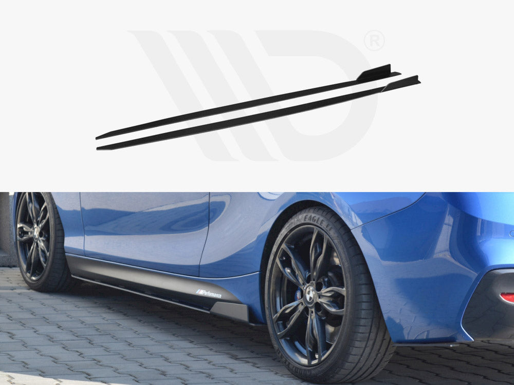Maxton Design Racing Side Skirts Diffusers Bmw 1 F21 M135i / M140i / M-pack (2011-19) - Wayside Performance 
