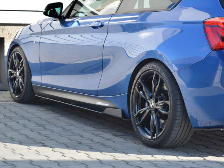 Maxton Design Racing Side Skirts Diffusers Bmw 1 F21 M135i / M140i / M-pack (2011-19) - Wayside Performance 