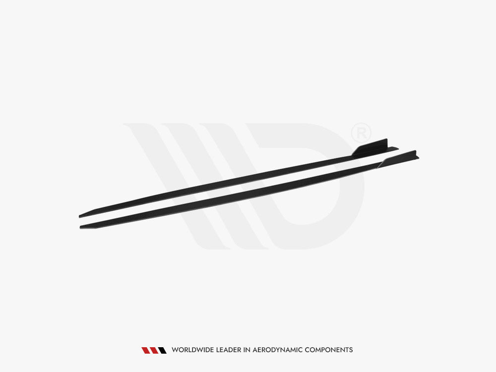 Maxton Design Racing Side Skirts Diffusers Bmw 1 F21 M135i / M140i / M-pack (2011-19) - Wayside Performance 