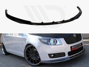 Front Splitter Skoda Fabia II (Preface Model, Standard Bumper) - Wayside Performance 