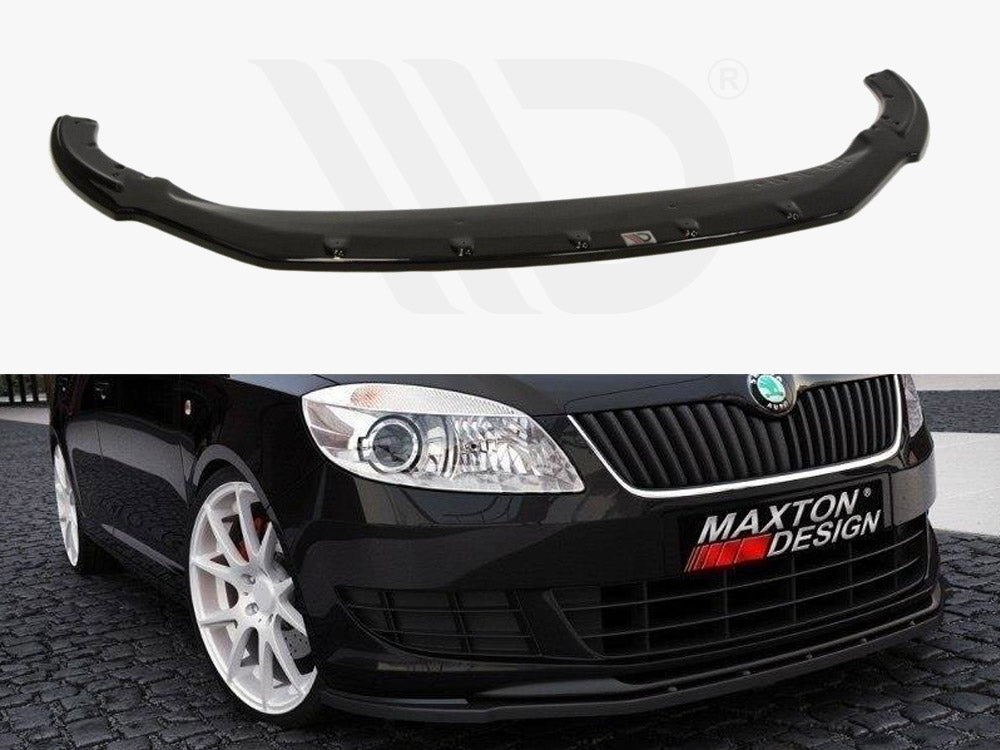 Front Splitter Skoda Fabia II Facelif Model, Standard Bumper - Wayside Performance 
