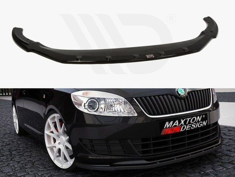 Front Splitter Skoda Fabia II Facelif Model, Standard Bumper - Wayside Performance 