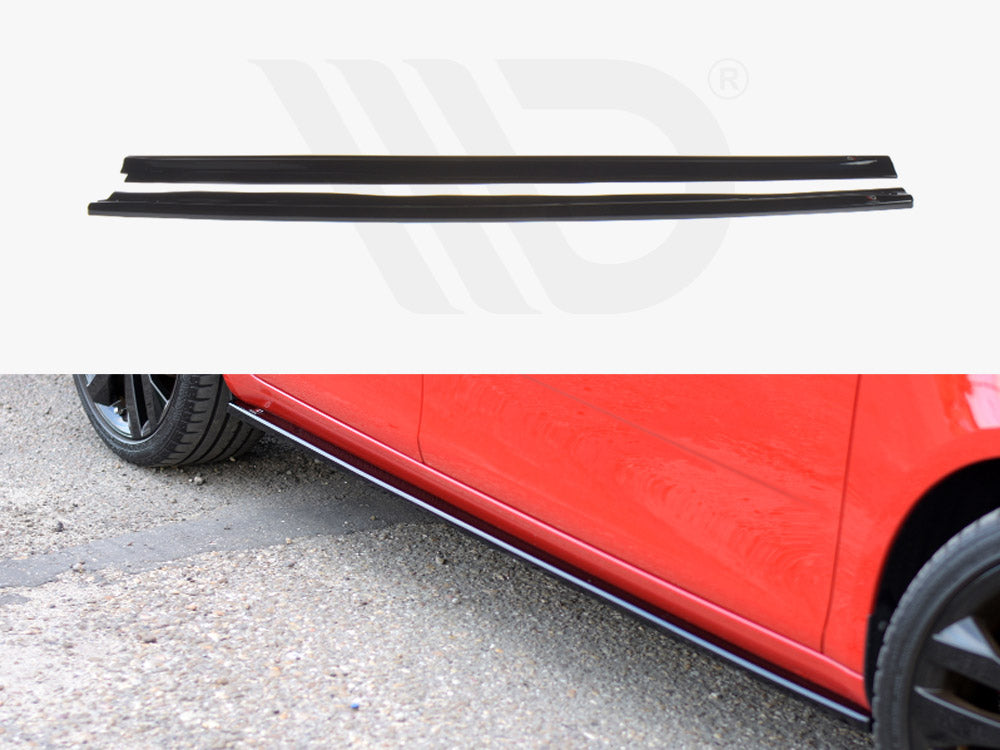 Side Skirts Diffusers Skoda Fabia MK2 RS (2010-2014) - Wayside Performance 