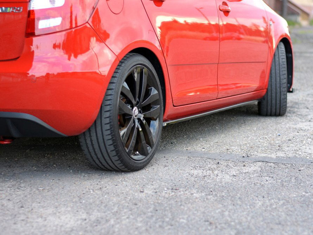 Side Skirts Diffusers Skoda Fabia MK2 RS (2010-2014) - Wayside Performance 
