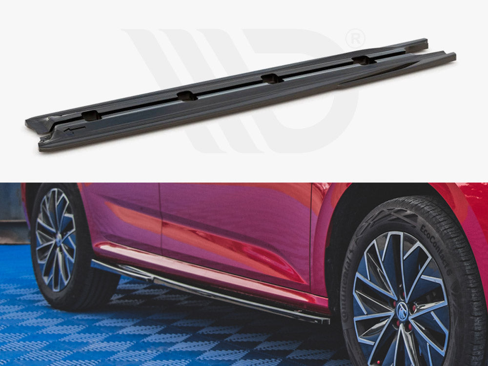 Side Skirts Diffusers Skoda Kamiq (2019-) - Wayside Performance 