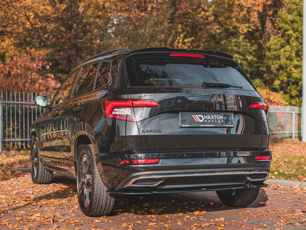 Central Rear Splitter Skoda Karoq Sportline - Wayside Performance 