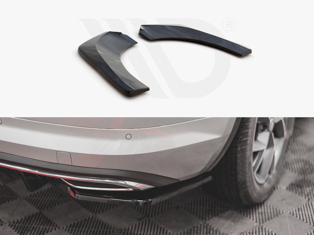 Rear Side Splitters Skoda Kodiaq Mk1 Sportline - Wayside Performance 