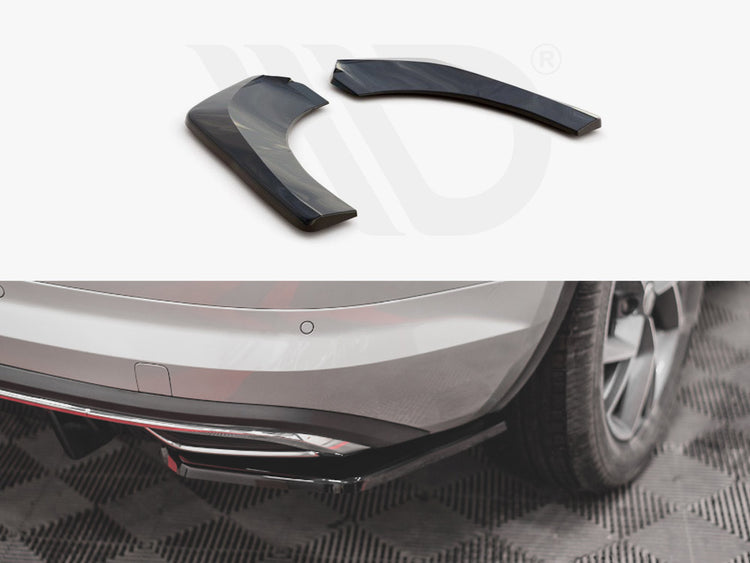 Rear Side Splitters Skoda Kodiaq Mk1 Sportline - Wayside Performance 