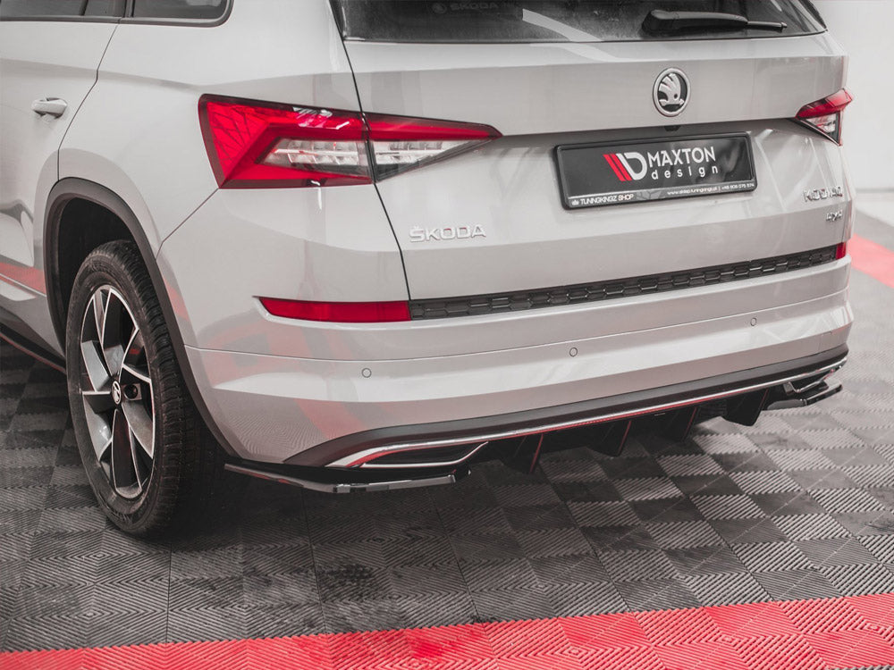 Rear Side Splitters Skoda Kodiaq Mk1 Sportline - Wayside Performance 
