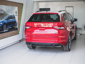 Central Rear Splitter Skoda Kodiaq RS - Wayside Performance 