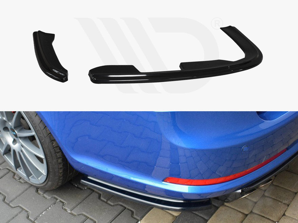 Rear Side Splitters Skoda Octavia Mk2 VRS Estate Facelift (2008-2013) - Wayside Performance 