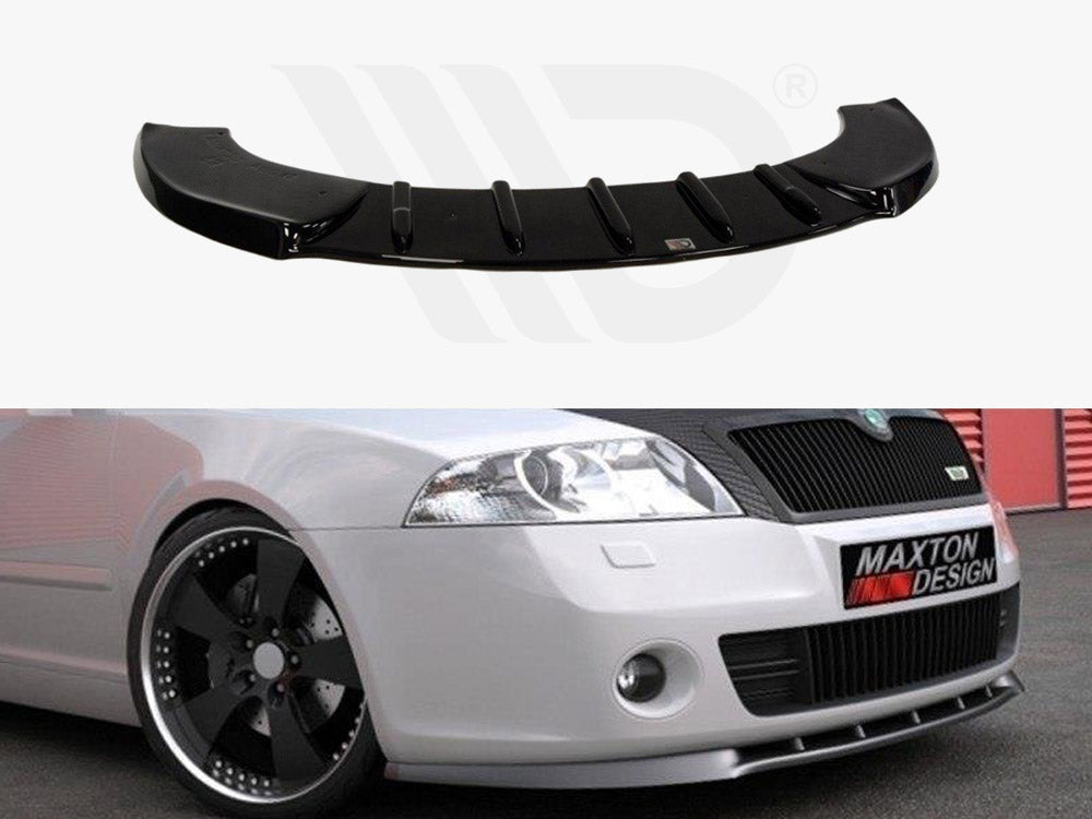 Front Splitter Skoda Octavia MK2 VRS Pre-facelift (2005-2007) - Wayside Performance 