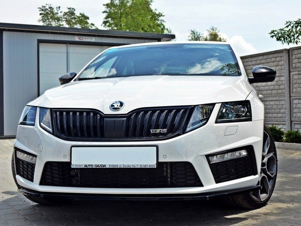 Front Splitter V.1 Skoda Octavia MK3 VRS (2013-2016) - Wayside Performance 