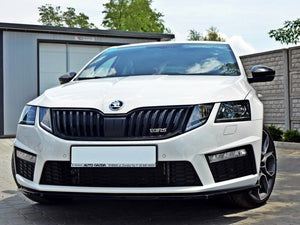 Front Splitter V.1 Skoda Octavia MK3 VRS (2013-2016) - Wayside Performance 