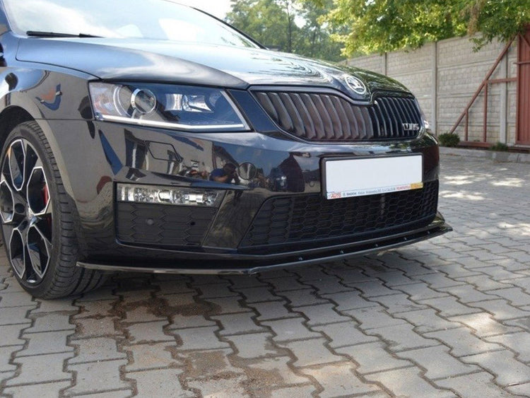 Front Splitter V.1 Skoda Octavia MK3 VRS (2013-2016) - Wayside Performance 