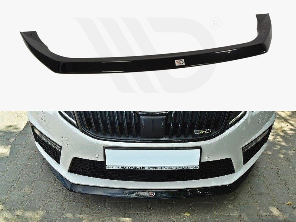 Front Splitter V.2 Skoda Octavia MK3 VRS (2013-2016) - Wayside Performance 