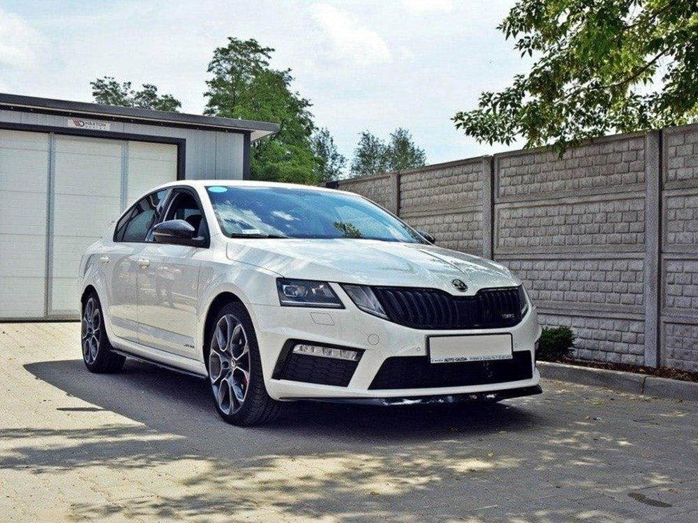 Front Splitter V.2 Skoda Octavia MK3 VRS (2013-2016) - Wayside Performance 